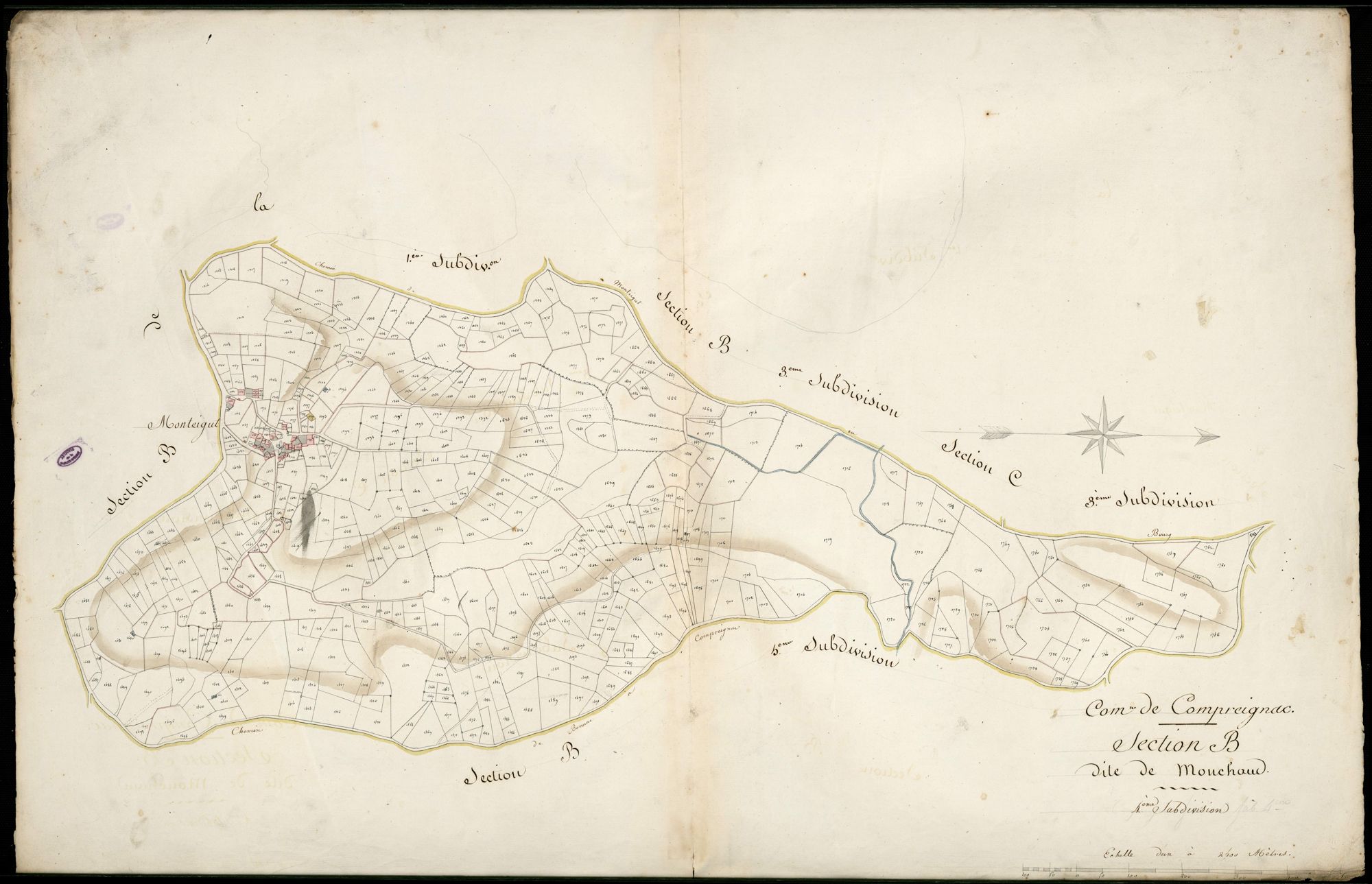 Compreignac 3 P 57 / 1 [v. 1809]
