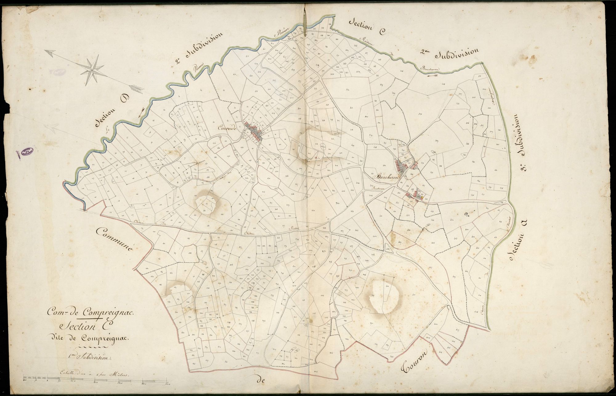 Compreignac 3 P 57 / 1 [v. 1809]
