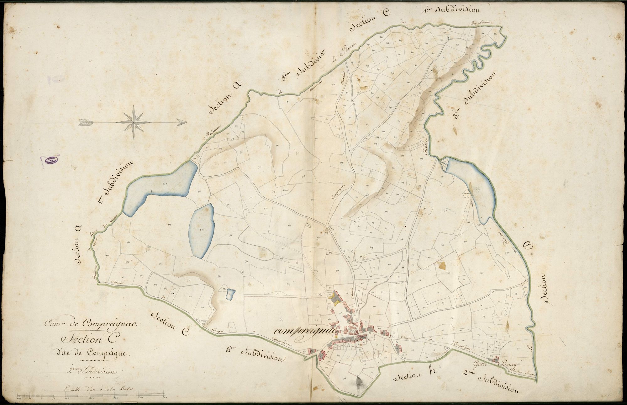 Compreignac 3 P 57 / 1 [v. 1809]