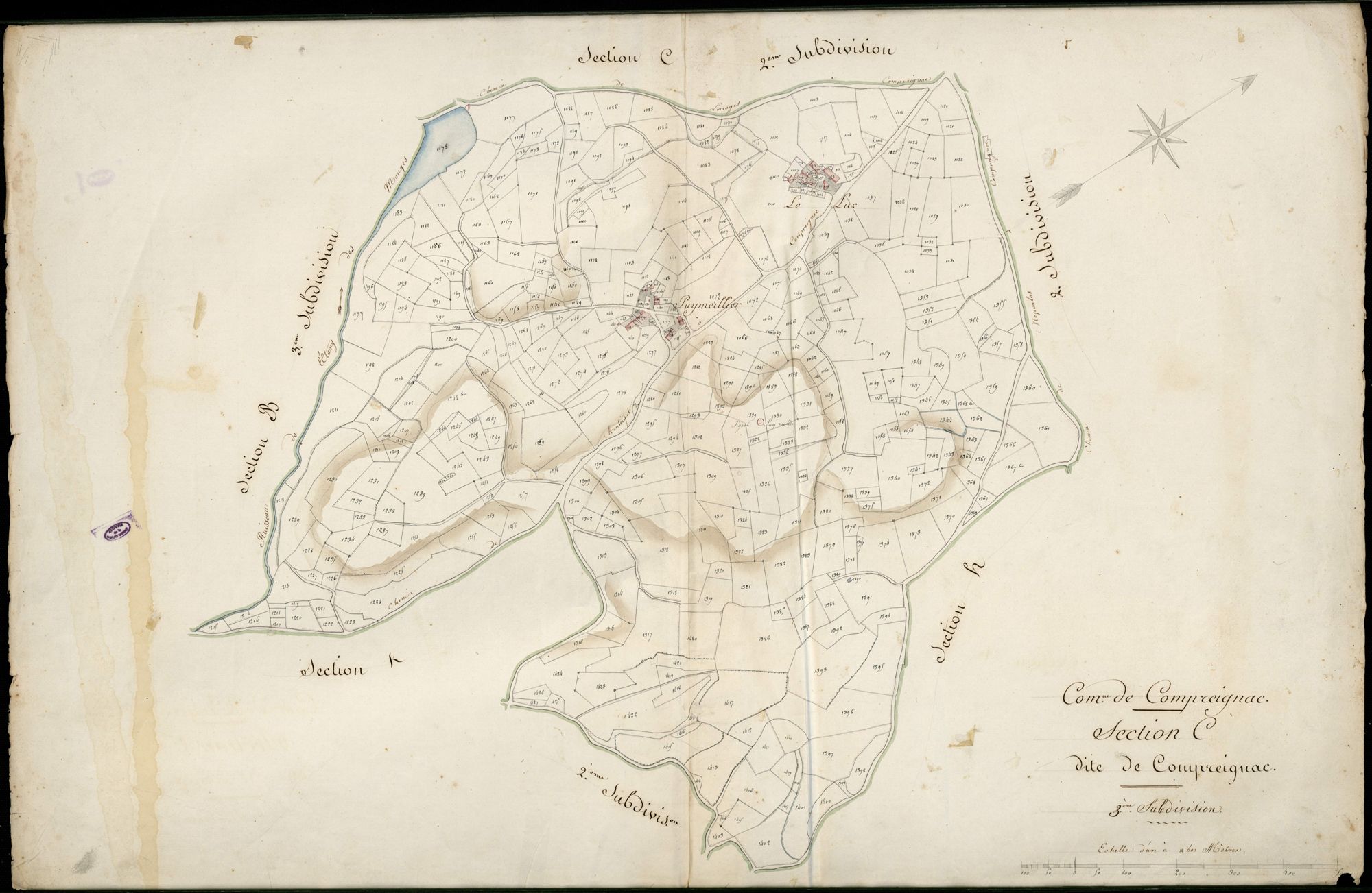 Compreignac 3 P 57 / 1 [v. 1809]