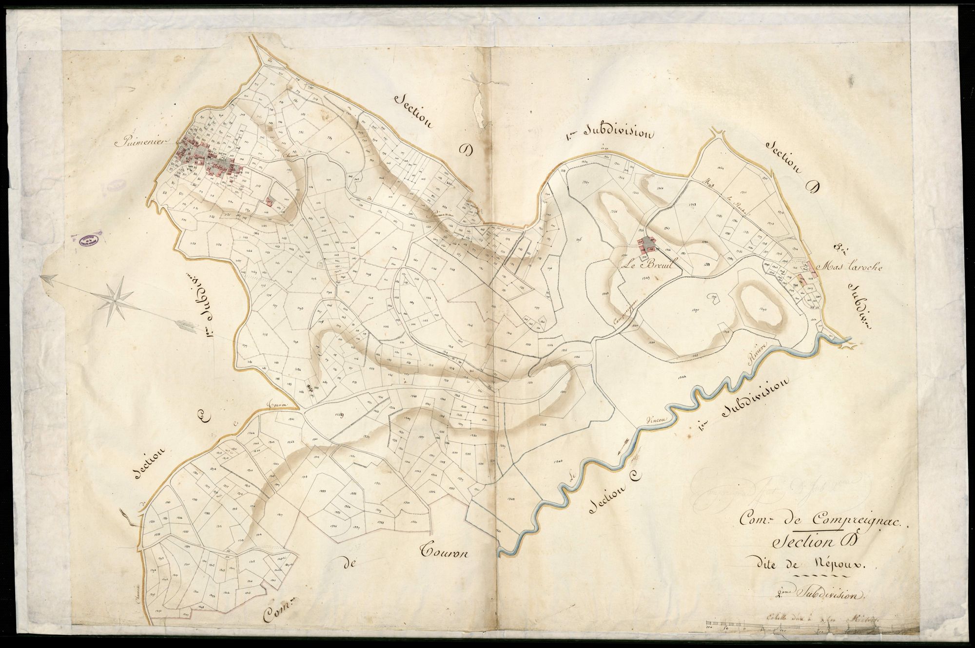 Compreignac 3 P 57 / 1 [v. 1809]