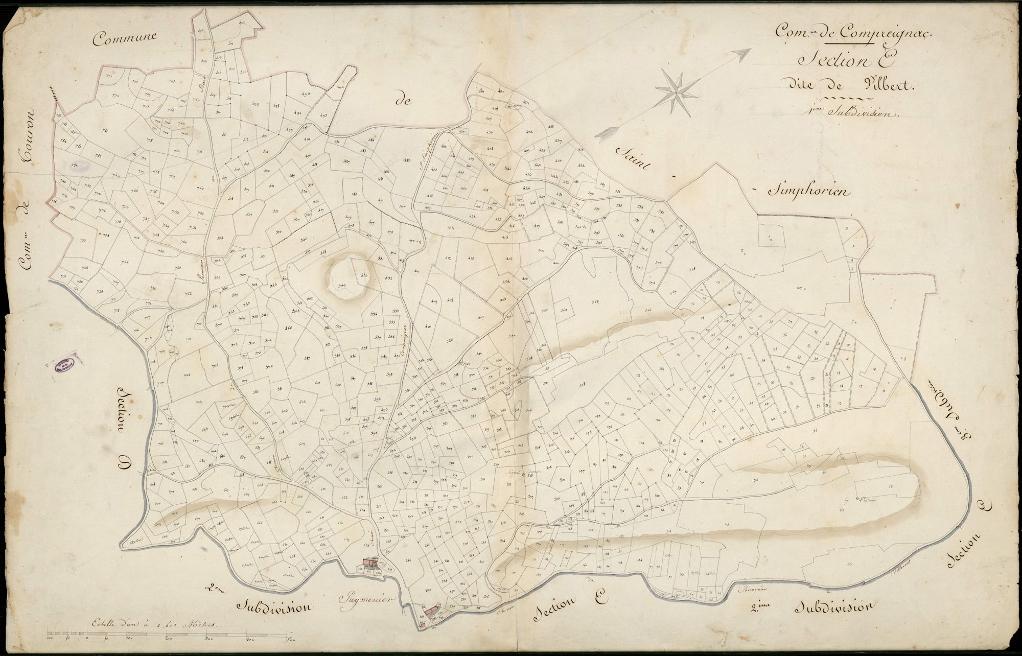 Compreignac 3 P 57 / 2 [v. 1809]