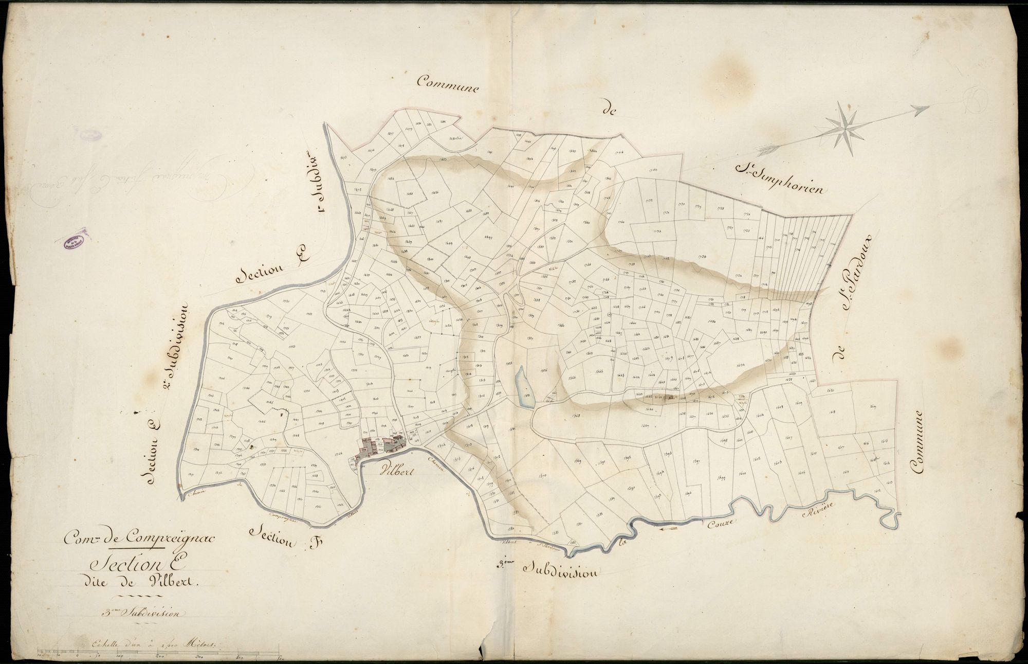 Compreignac 3 P 57 / 2 [v. 1809]