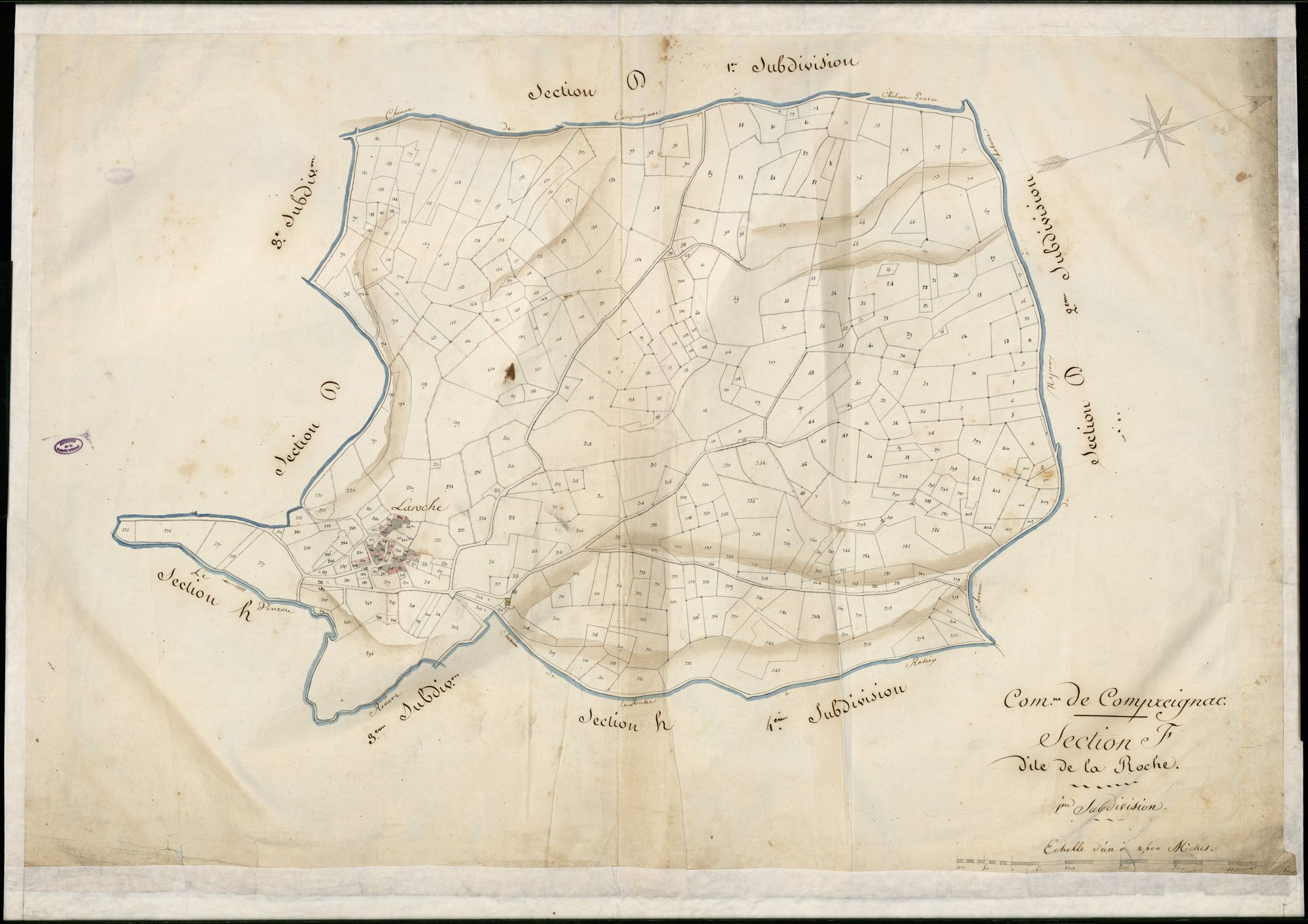 Compreignac 3 P 57 / 2 [v. 1809]
