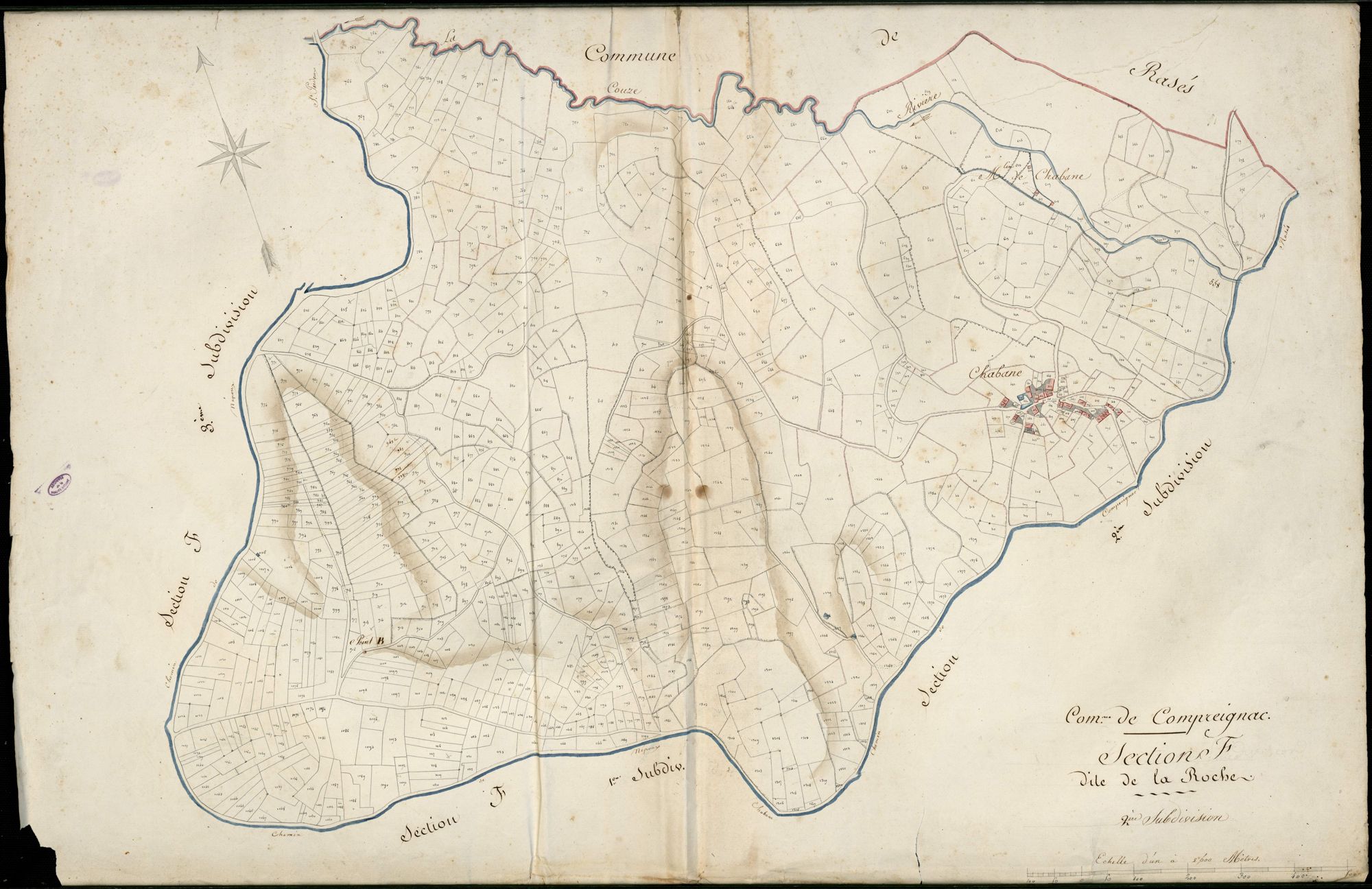 Compreignac 3 P 57 / 2 [v. 1809]