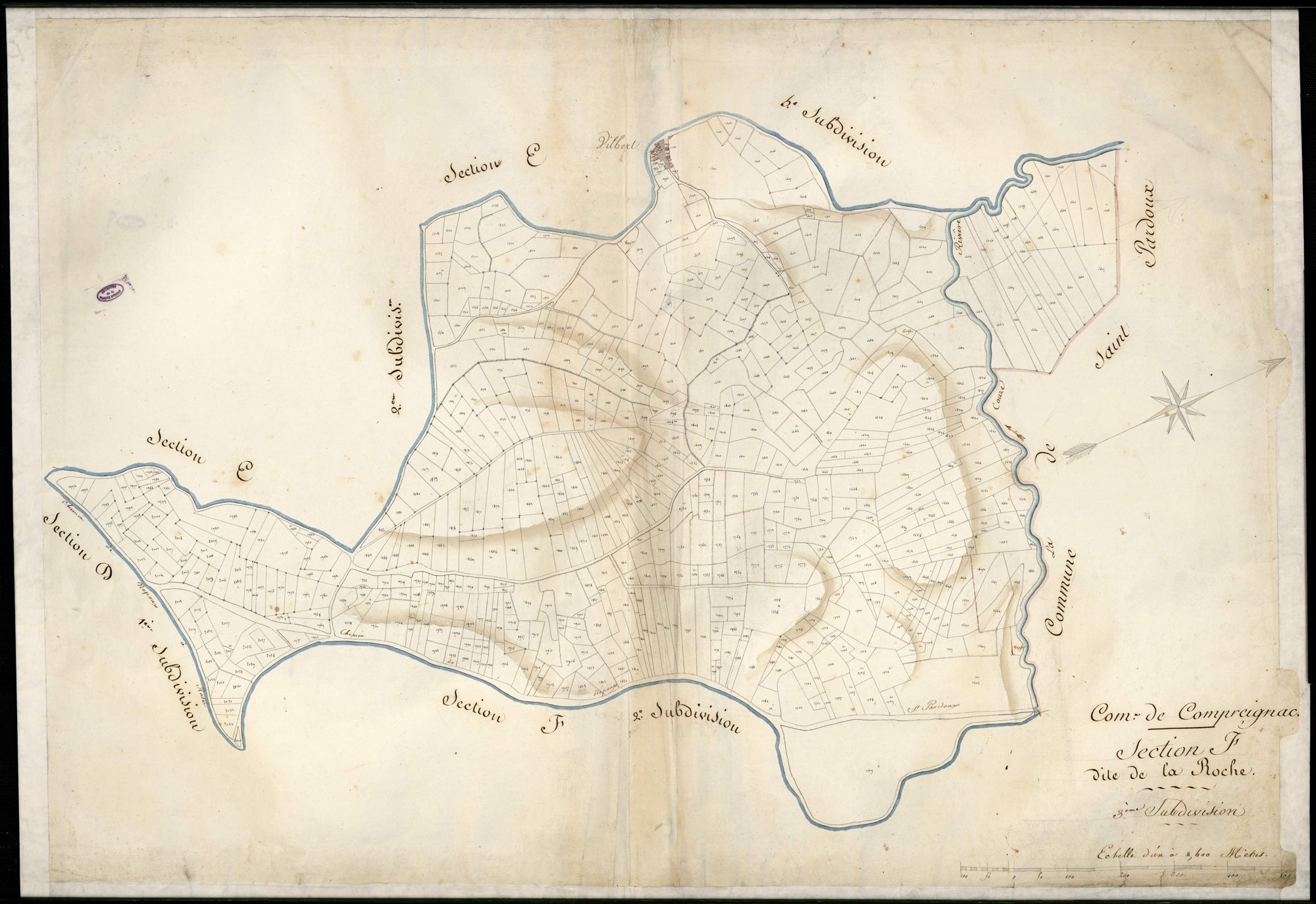 Compreignac 3 P 57 / 2 [v. 1809]