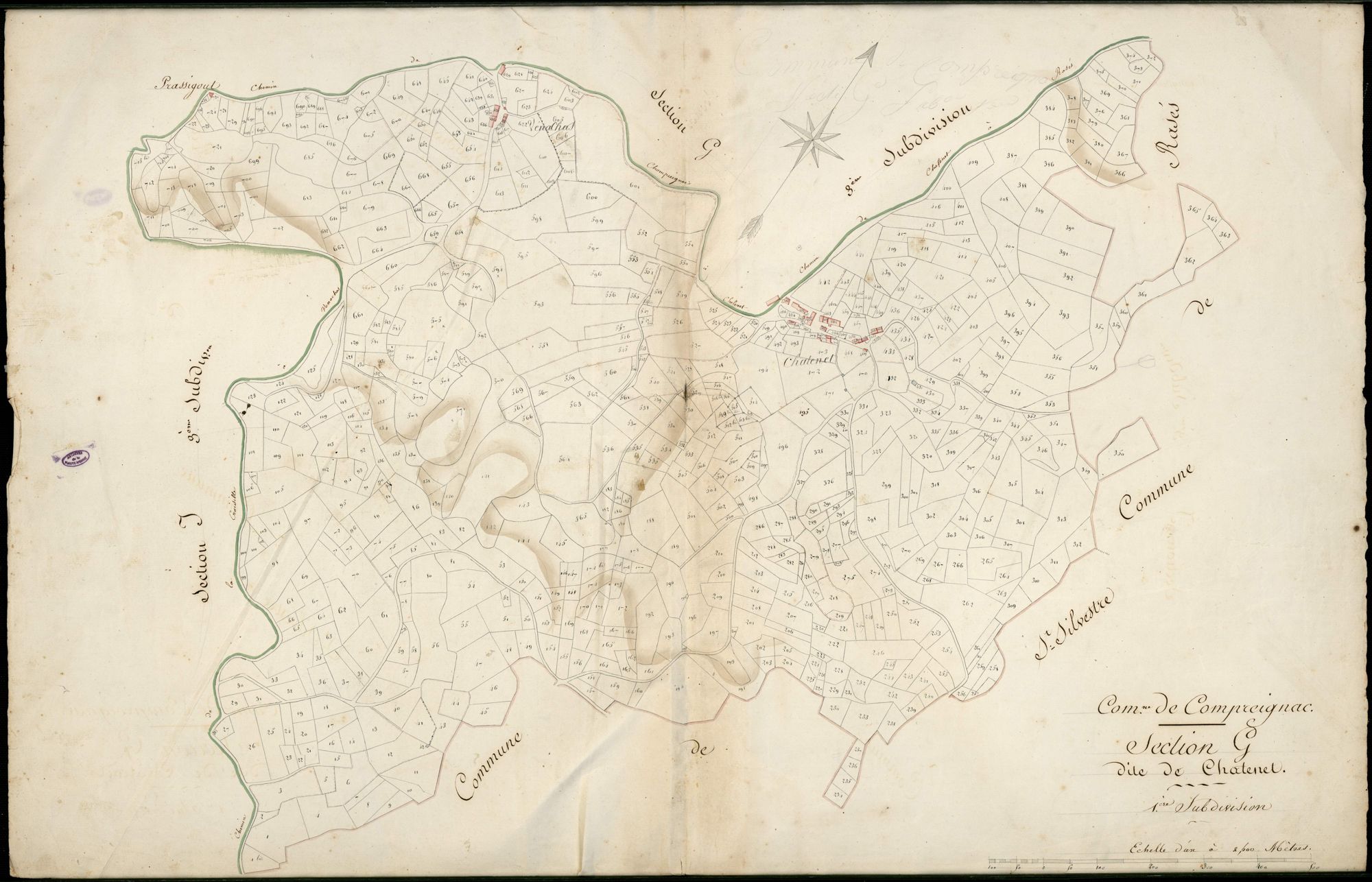 Compreignac 3 P 57 / 2 [v. 1809]