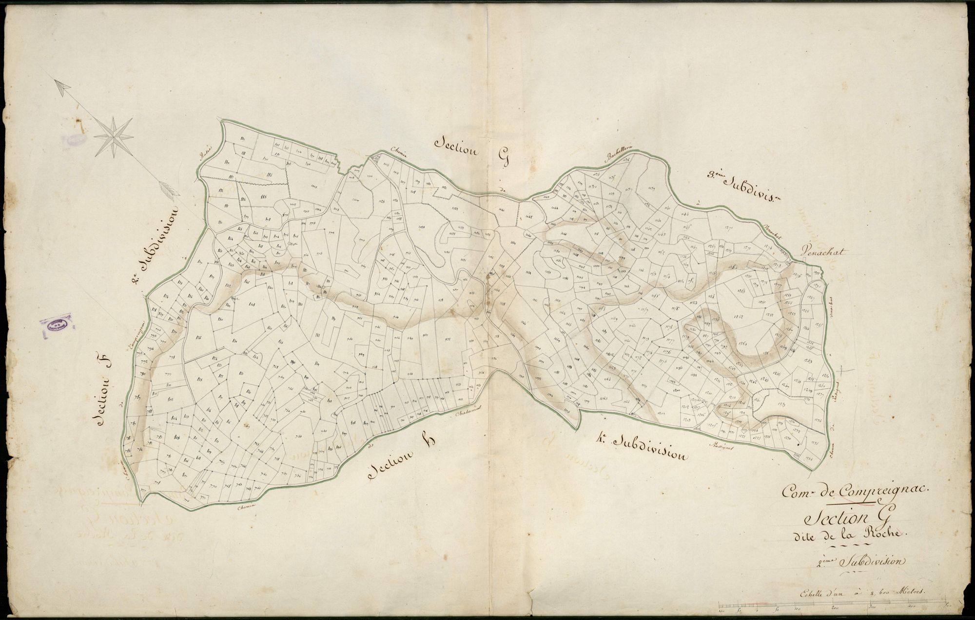 Compreignac 3 P 57 / 2 [v. 1809]