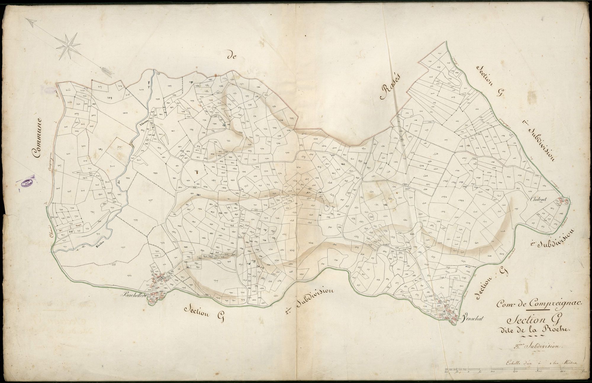 Compreignac 3 P 57 / 2 [v. 1809]
