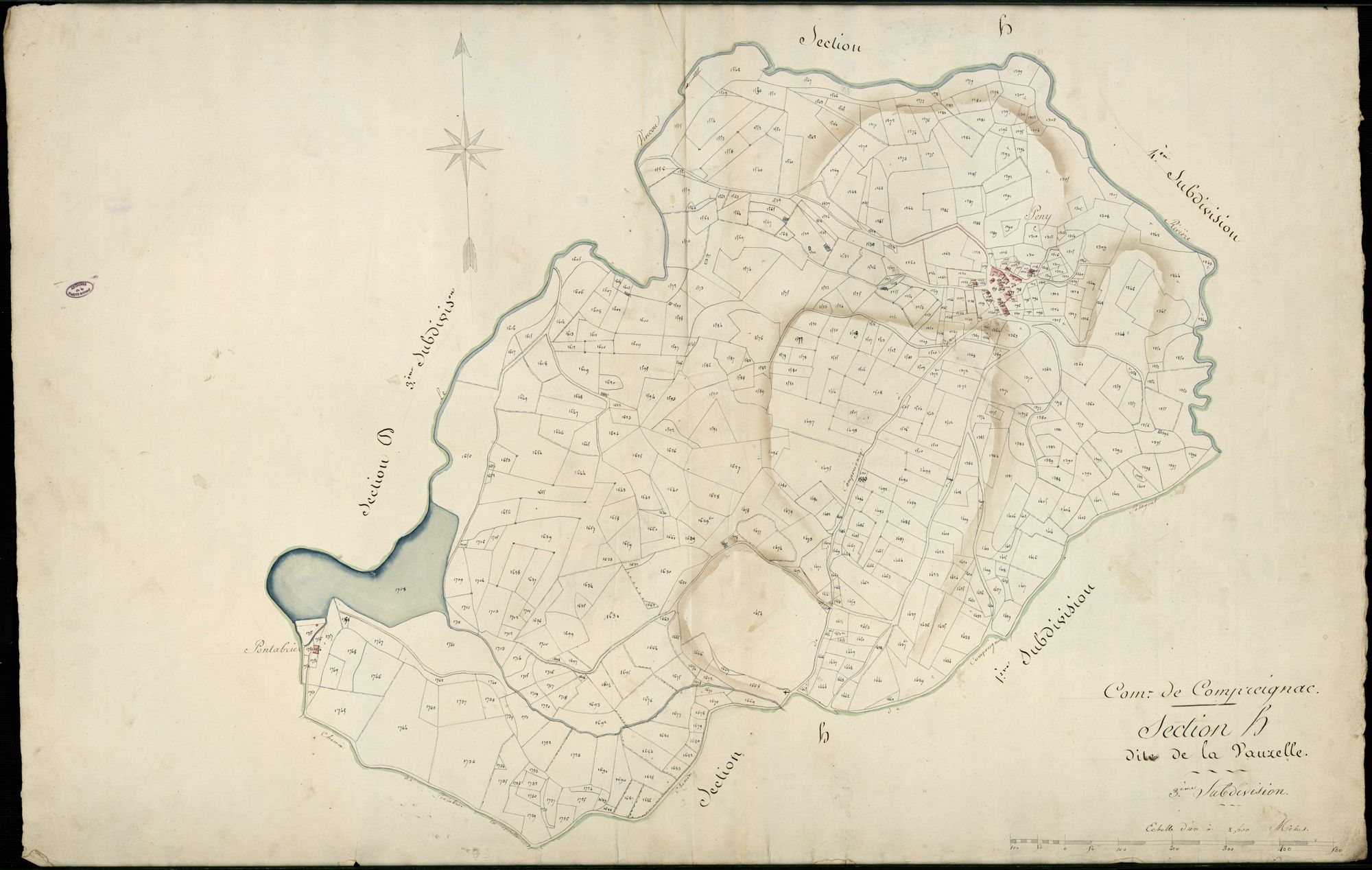 Compreignac 3 P 57 / 2 [v. 1809]