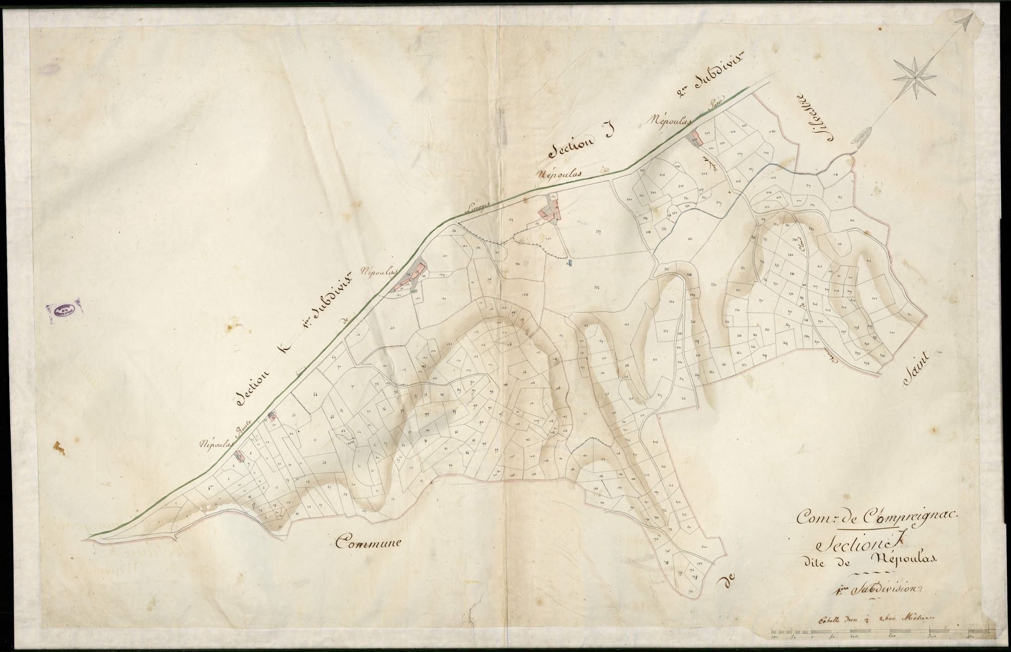 Compreignac 3 P 57 / 2 [v. 1809]