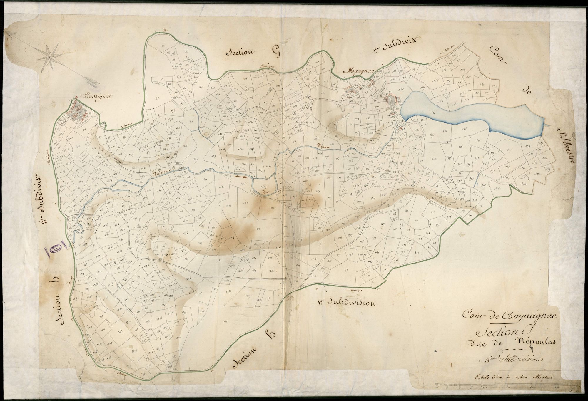 Compreignac 3 P 57 / 2 [v. 1809]