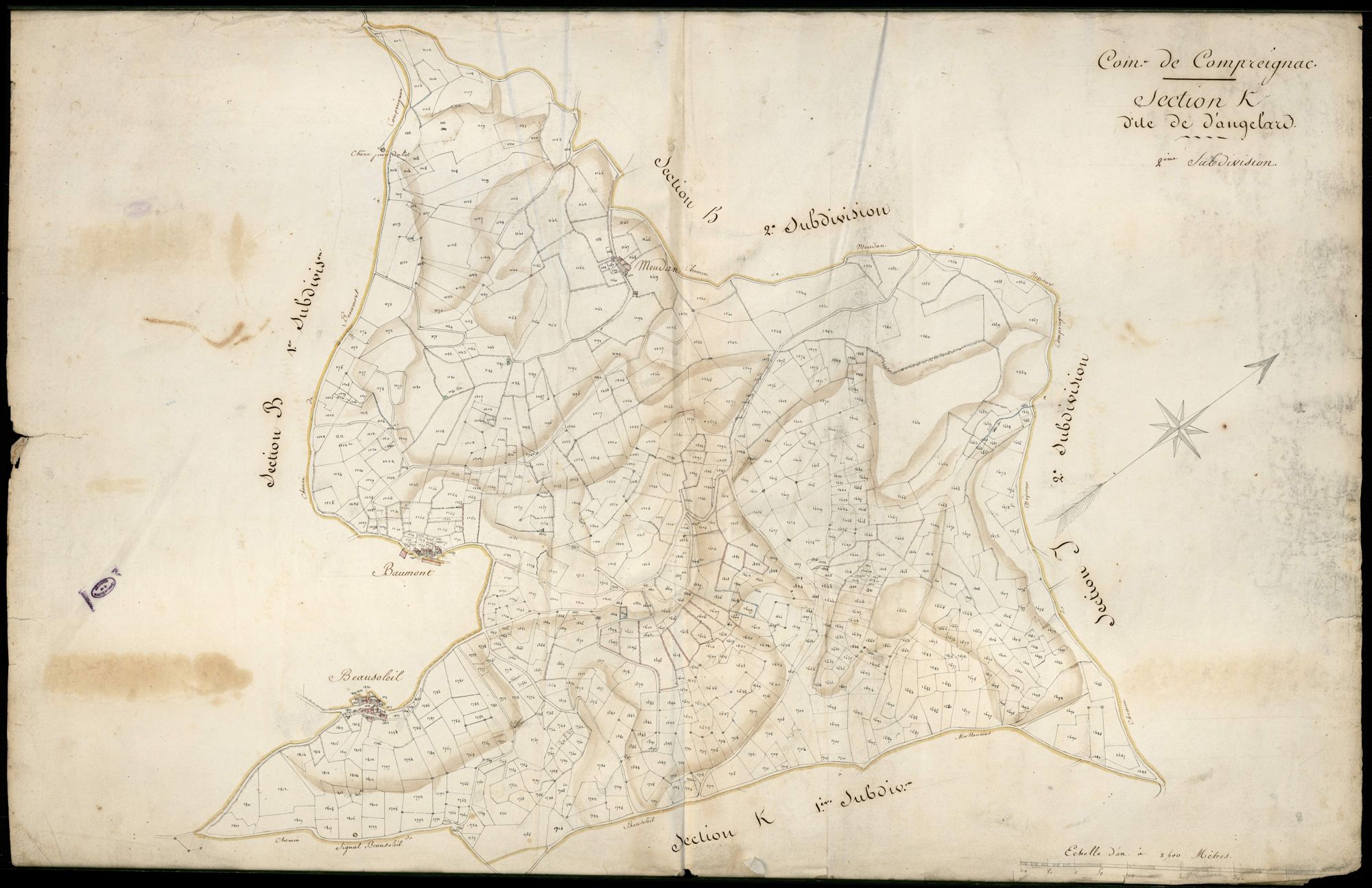 Compreignac 3 P 57 / 2 [v. 1809]