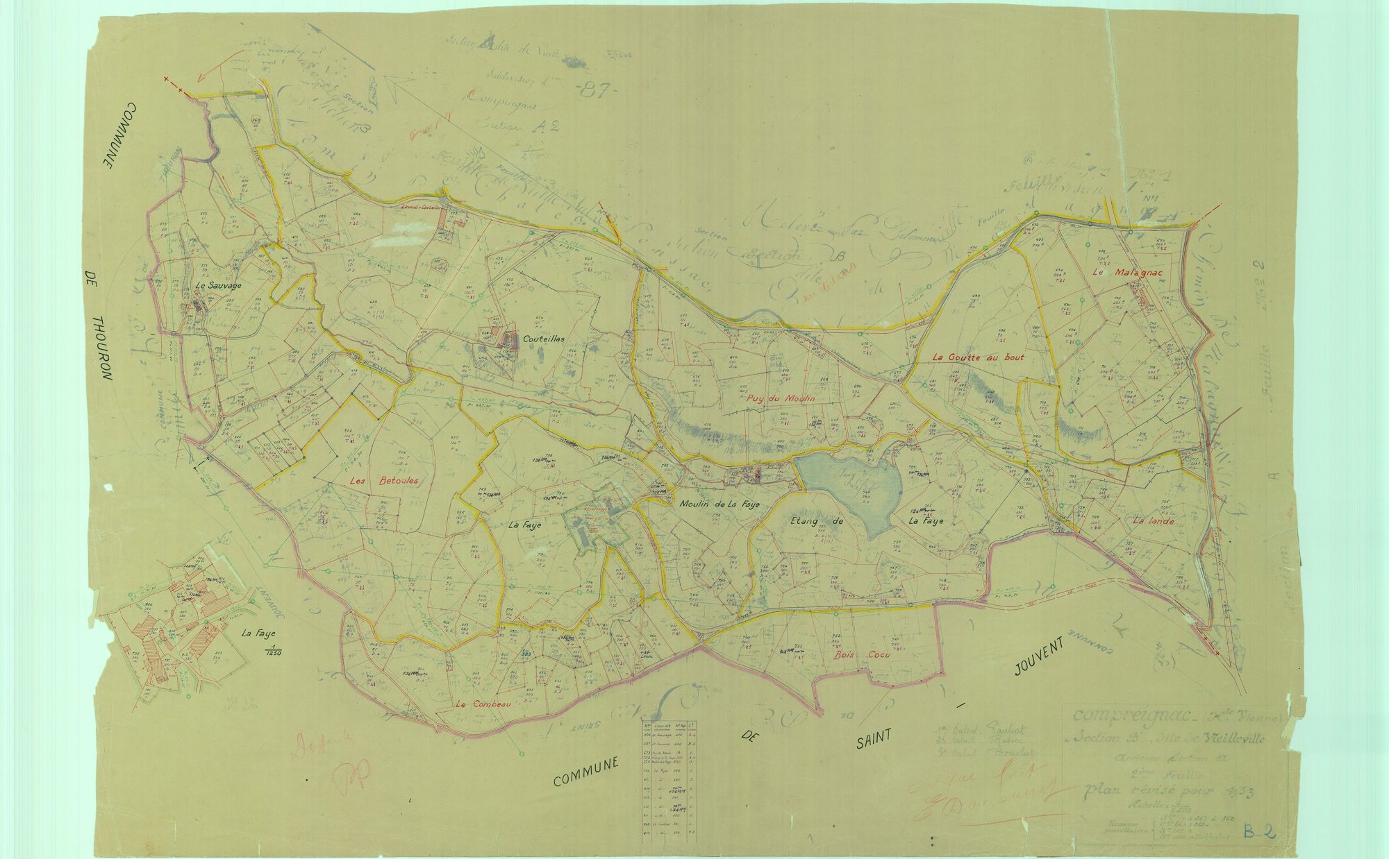 Compreignac 2241 W 21 1955