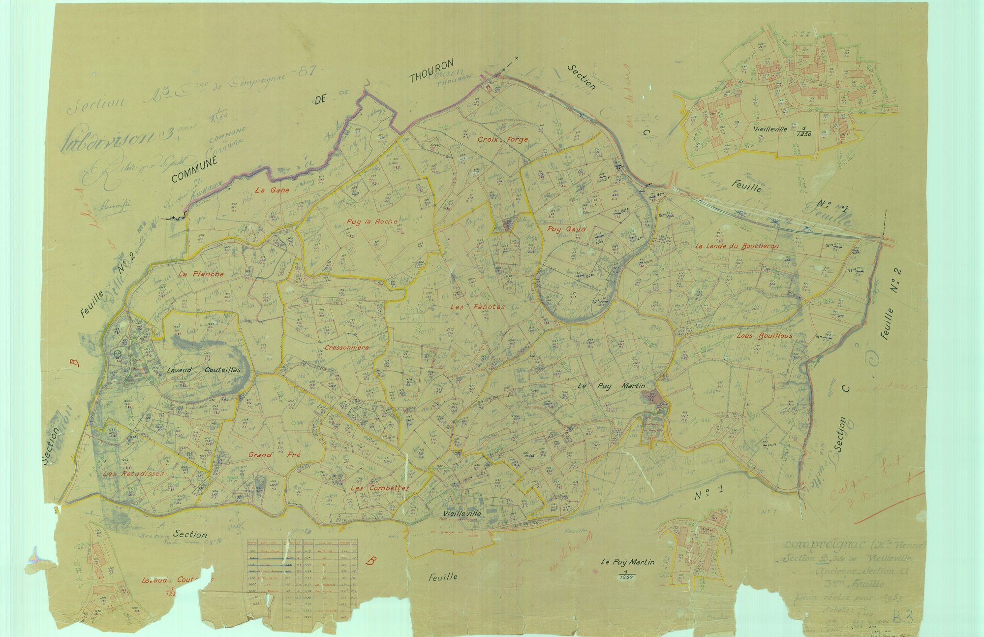 Compreignac 2241 W 21 1955