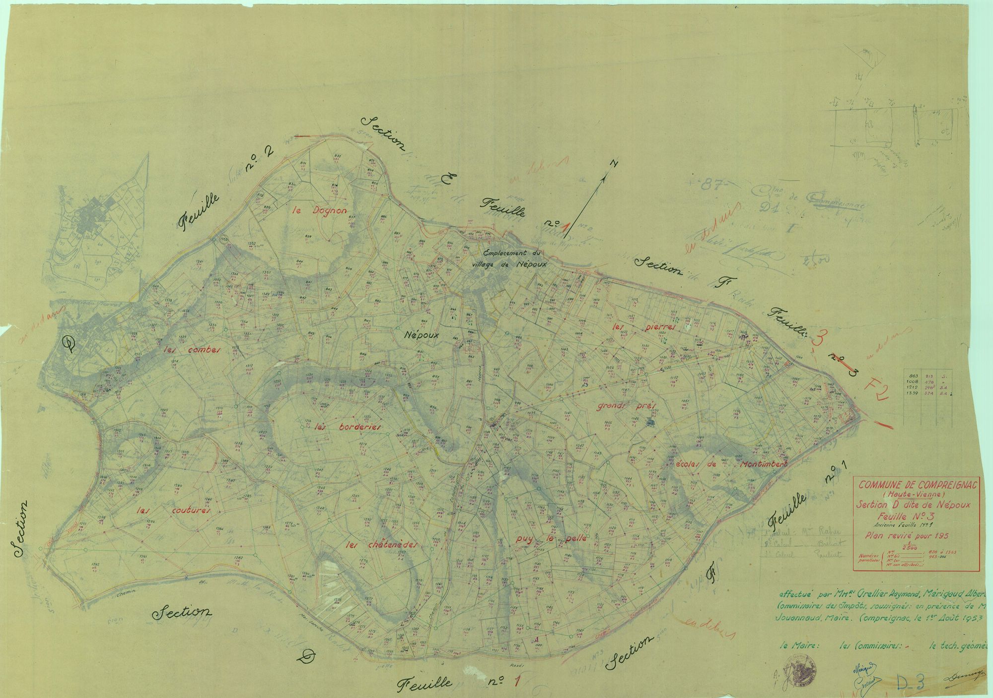 Compreignac 2241 W 21 1955