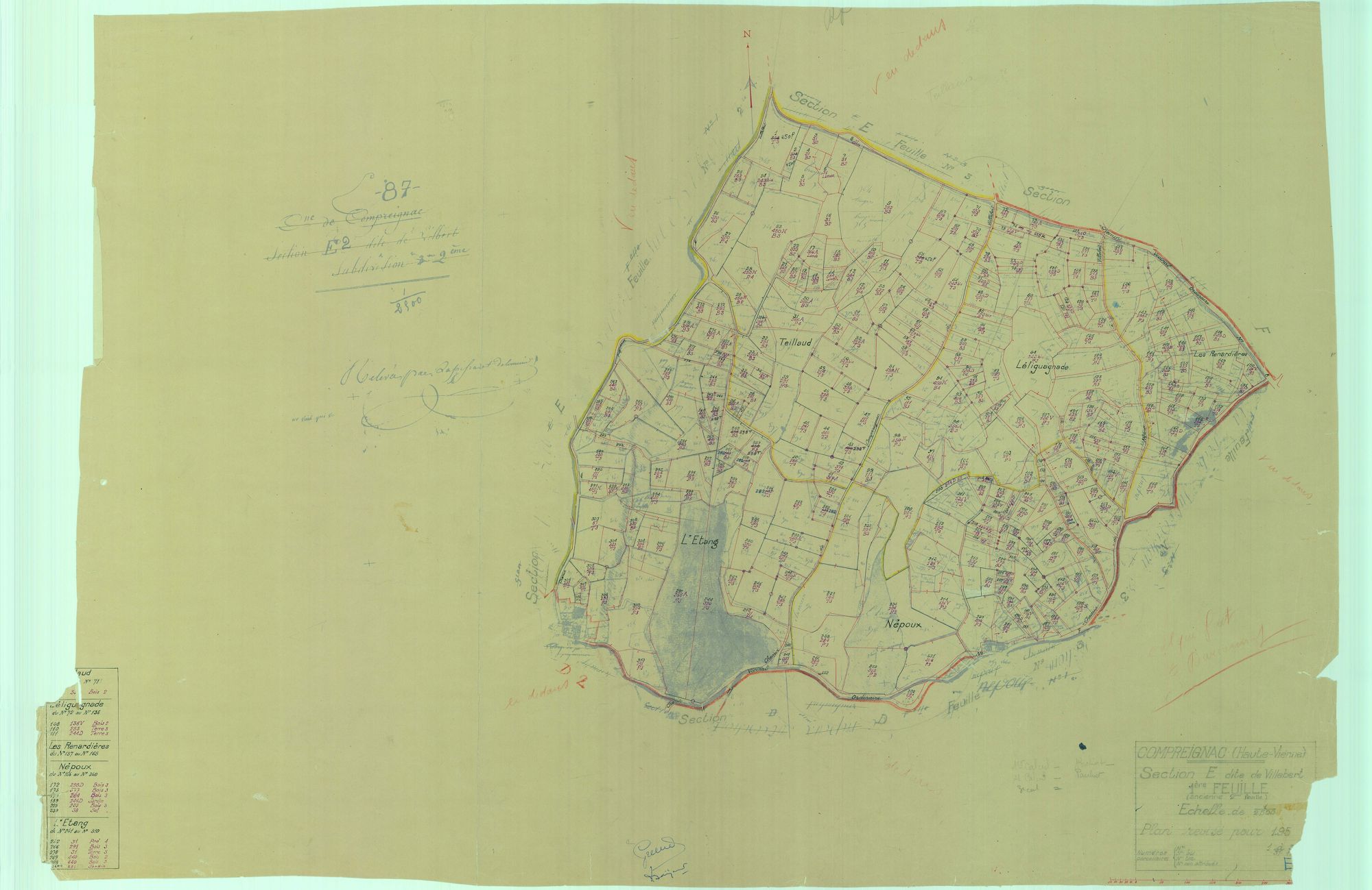Compreignac 2241 W 21 1955