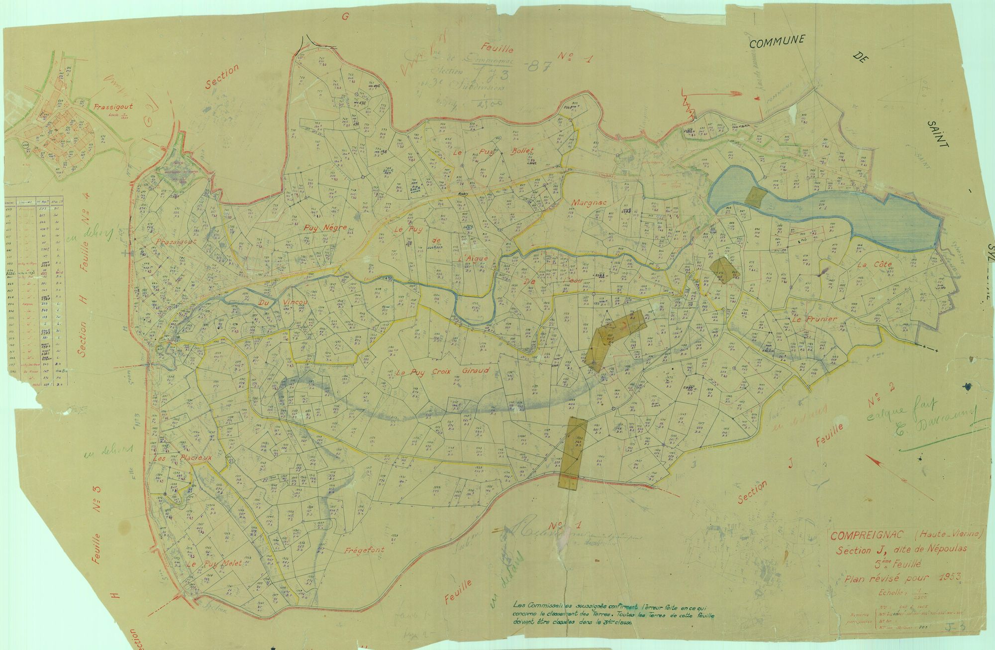 Compreignac 2241 W 21 1955