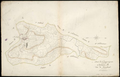 Compreignac 3 P 57 / 1 [v. 1809]