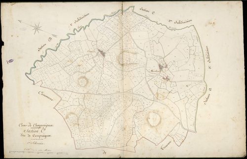 Compreignac 3 P 57 / 1 [v. 1809]