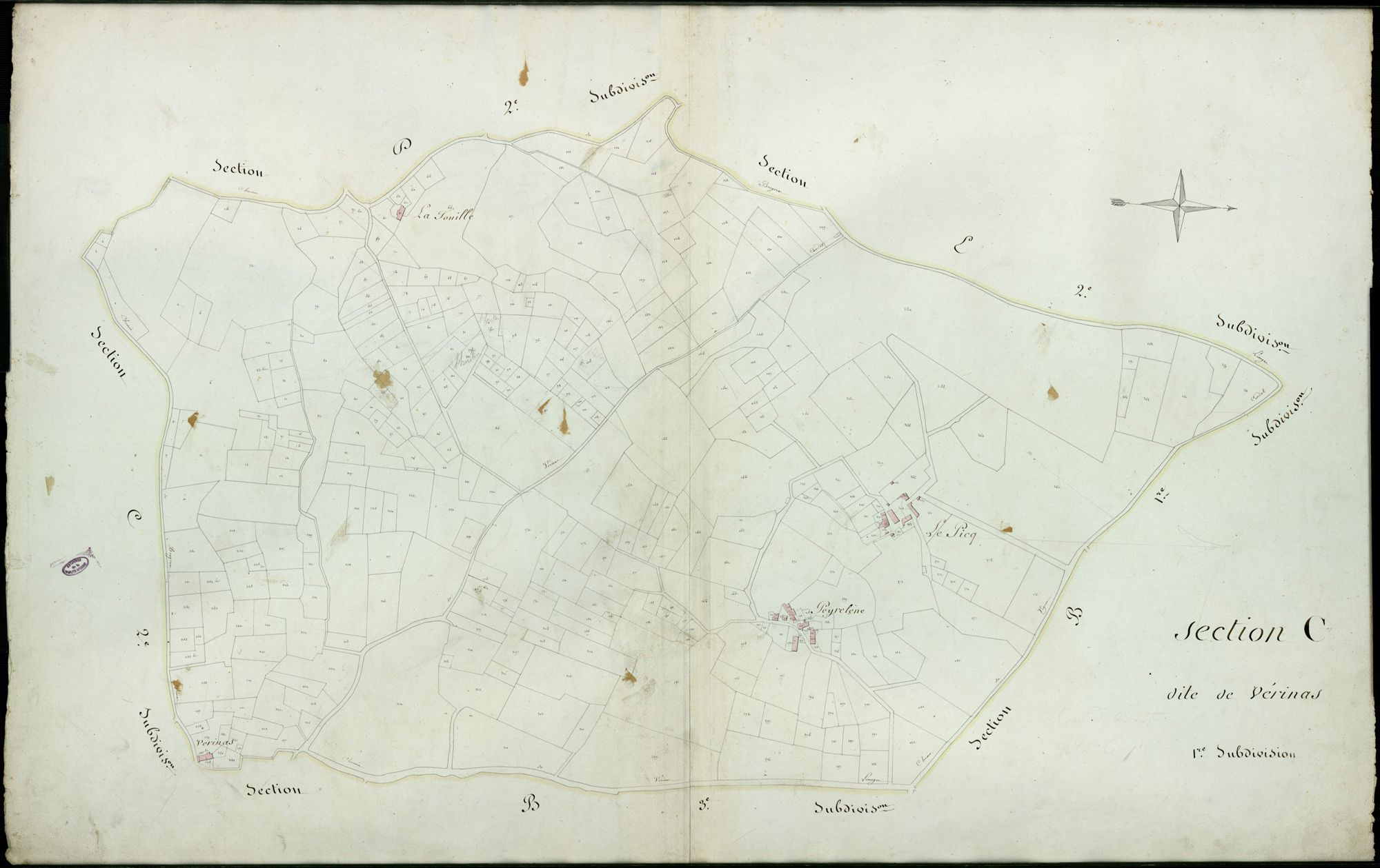 Condat-sur-Vienne 3 P 58 / 1 [v. 1814]