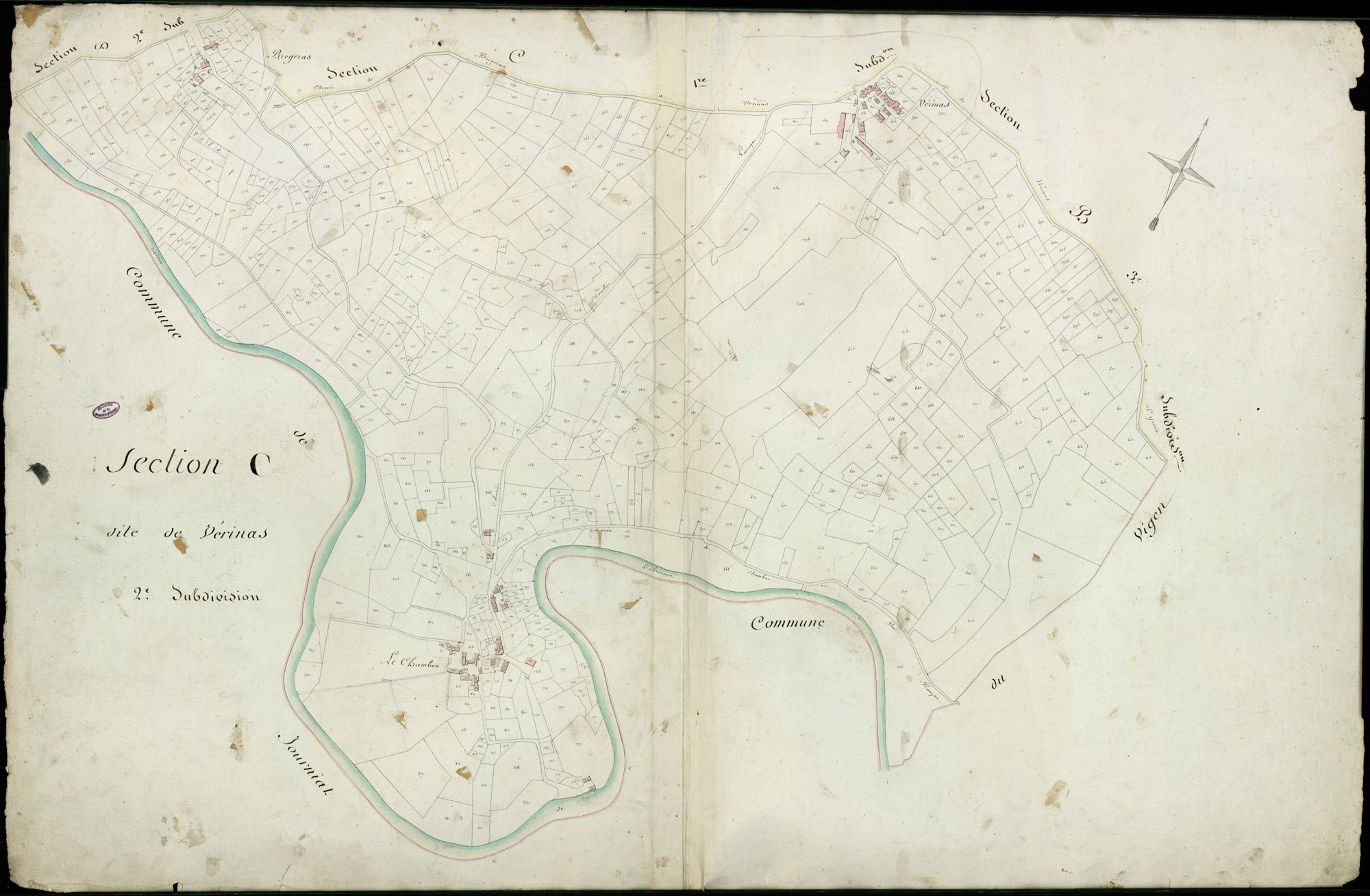 Condat-sur-Vienne 3 P 58 / 1 [v. 1814]