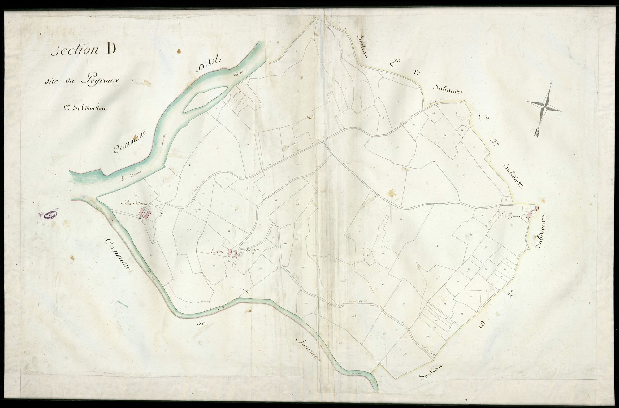 Condat-sur-Vienne 3 P 58 / 1 [v. 1814]