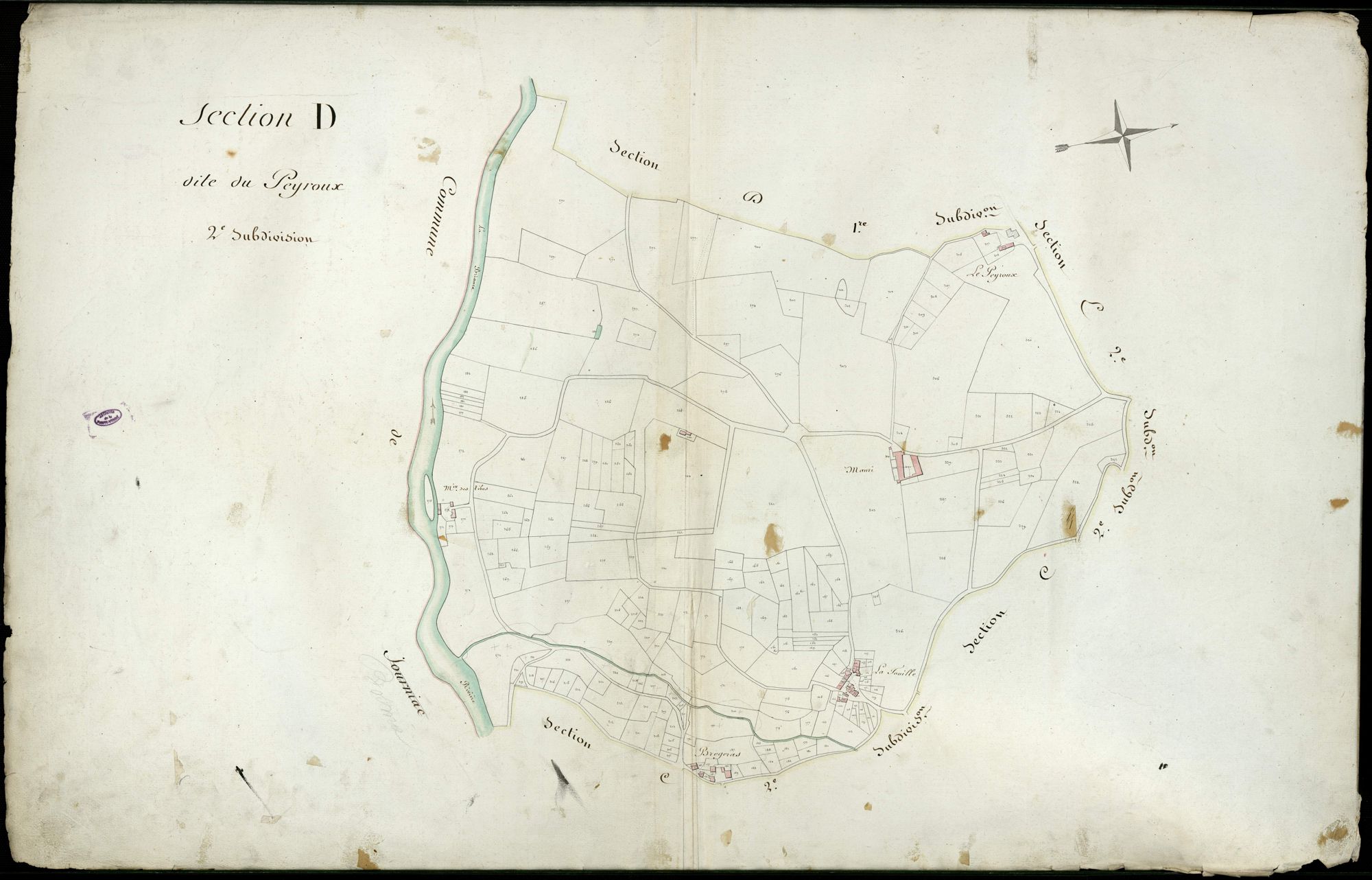 Condat-sur-Vienne 3 P 58 / 1 [v. 1814]