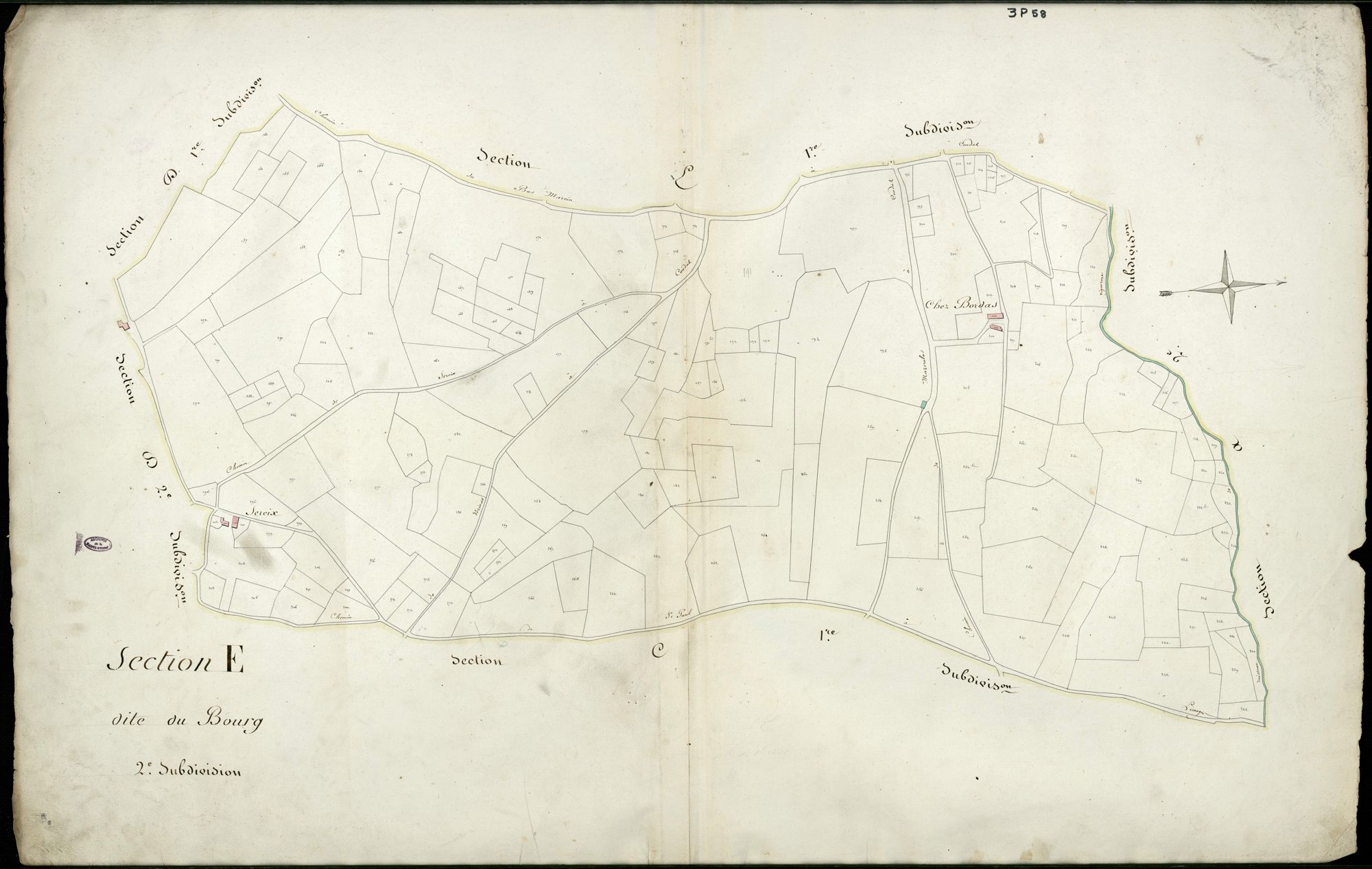 Condat-sur-Vienne 3 P 58 / 1 [v. 1814]