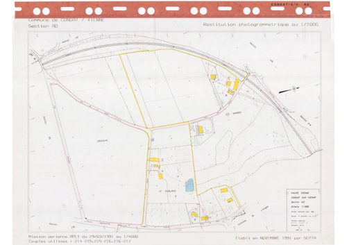 Condat-sur-Vienne DDFIP 87 1992