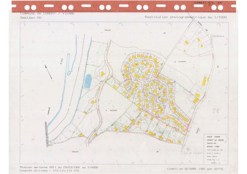 Condat-sur-Vienne DDFIP 87 1993
