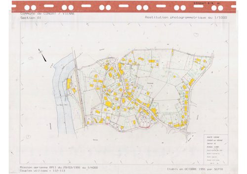 Condat-sur-Vienne DDFIP 87 1993