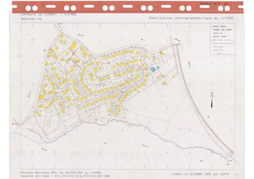 Condat-sur-Vienne DDFIP 87 1993