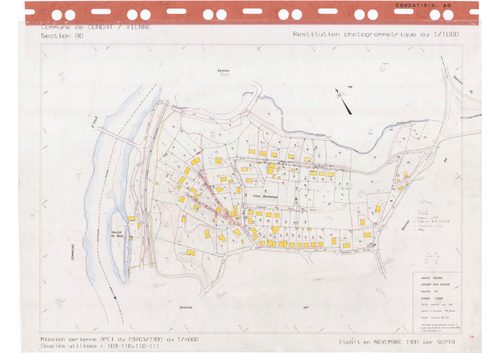 Condat-sur-Vienne DDFIP 87 1993