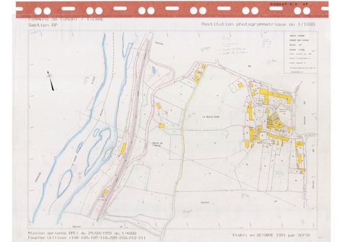 Condat-sur-Vienne DDFIP 87 1993