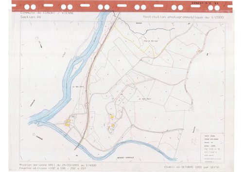 Condat-sur-Vienne DDFIP 87 1993