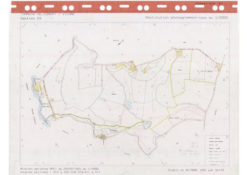 Condat-sur-Vienne DDFIP 87 1993