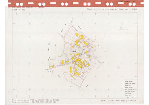 Condat-sur-Vienne DDFIP 87 1993