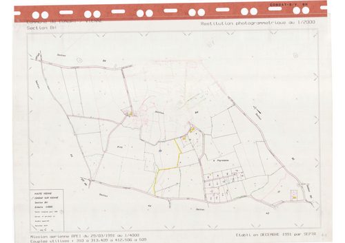Condat-sur-Vienne DDFIP 87 1993