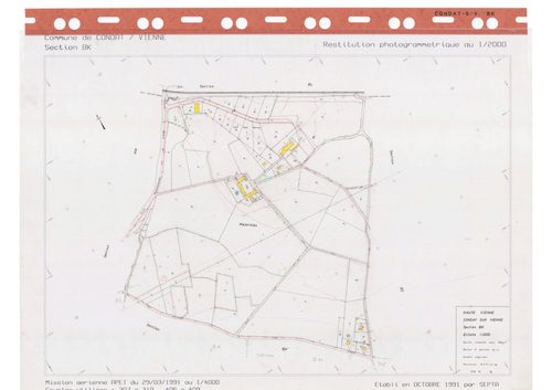 Condat-sur-Vienne DDFIP 87 1992