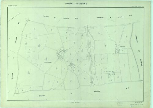 Condat-sur-Vienne 1203 W 29 1955