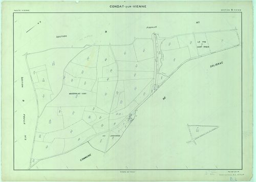 Condat-sur-Vienne 1203 W 29 1955