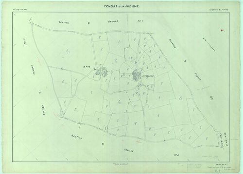 Condat-sur-Vienne 1203 W 29 1955