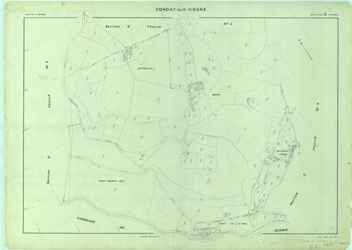 Condat-sur-Vienne 1203 W 29 1955