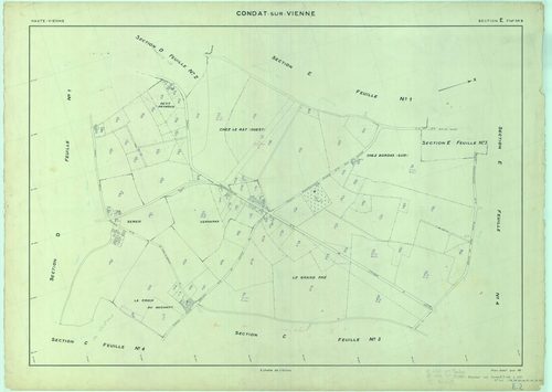 Condat-sur-Vienne 1203 W 29 1955