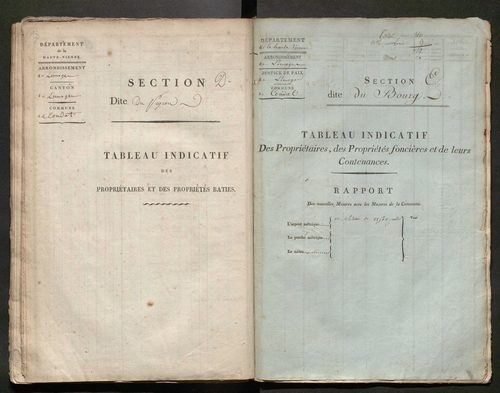 Condat-sur-Vienne 3 P 58 / 2 [v. 1822]