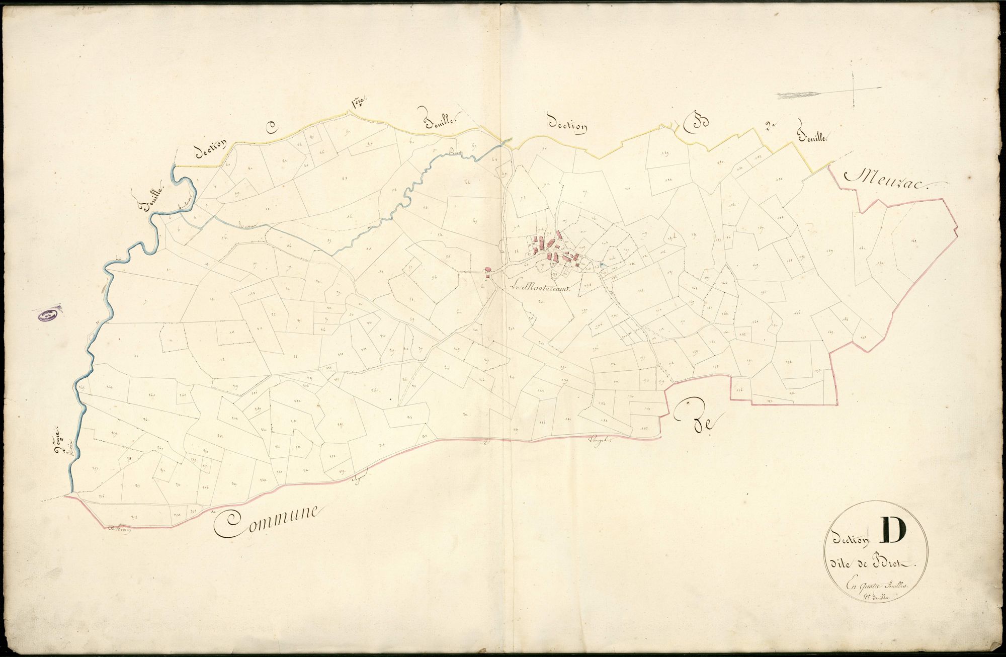 Coussac-Bonneval 3 P 59 / 1 1824-1827