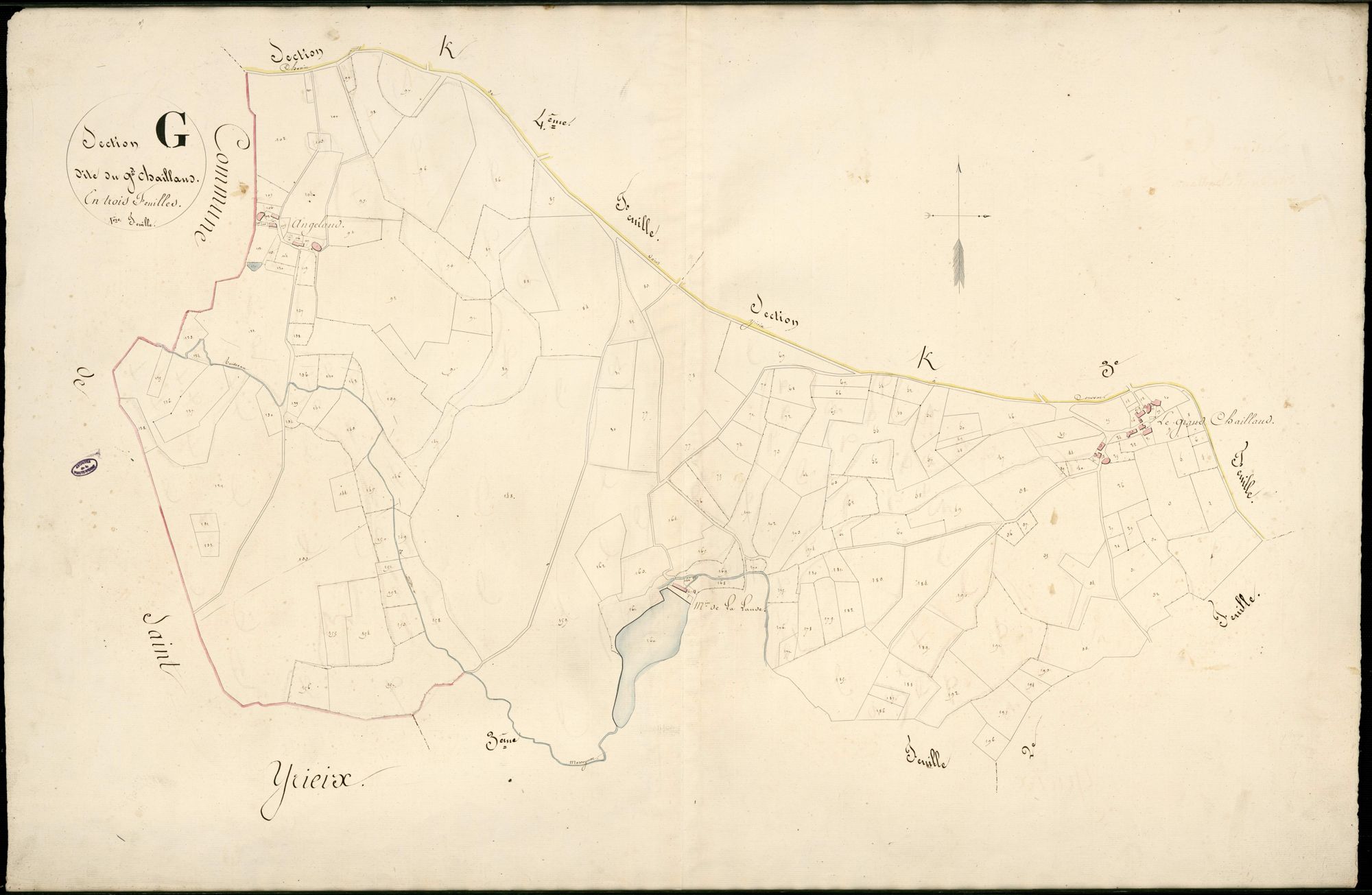 Coussac-Bonneval 3 P 59 / 2 1824-1827