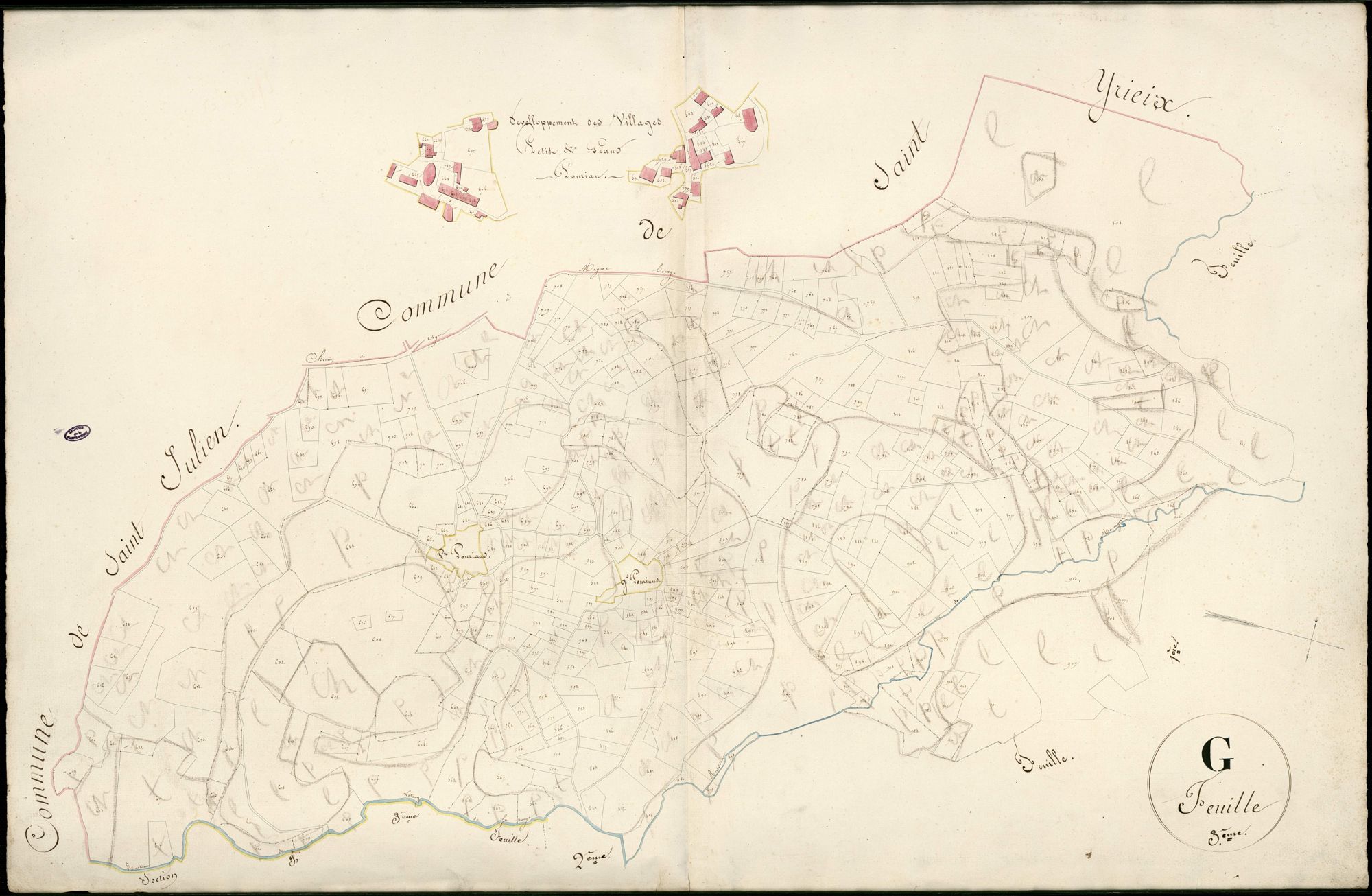 Coussac-Bonneval 3 P 59 / 2 1824-1827