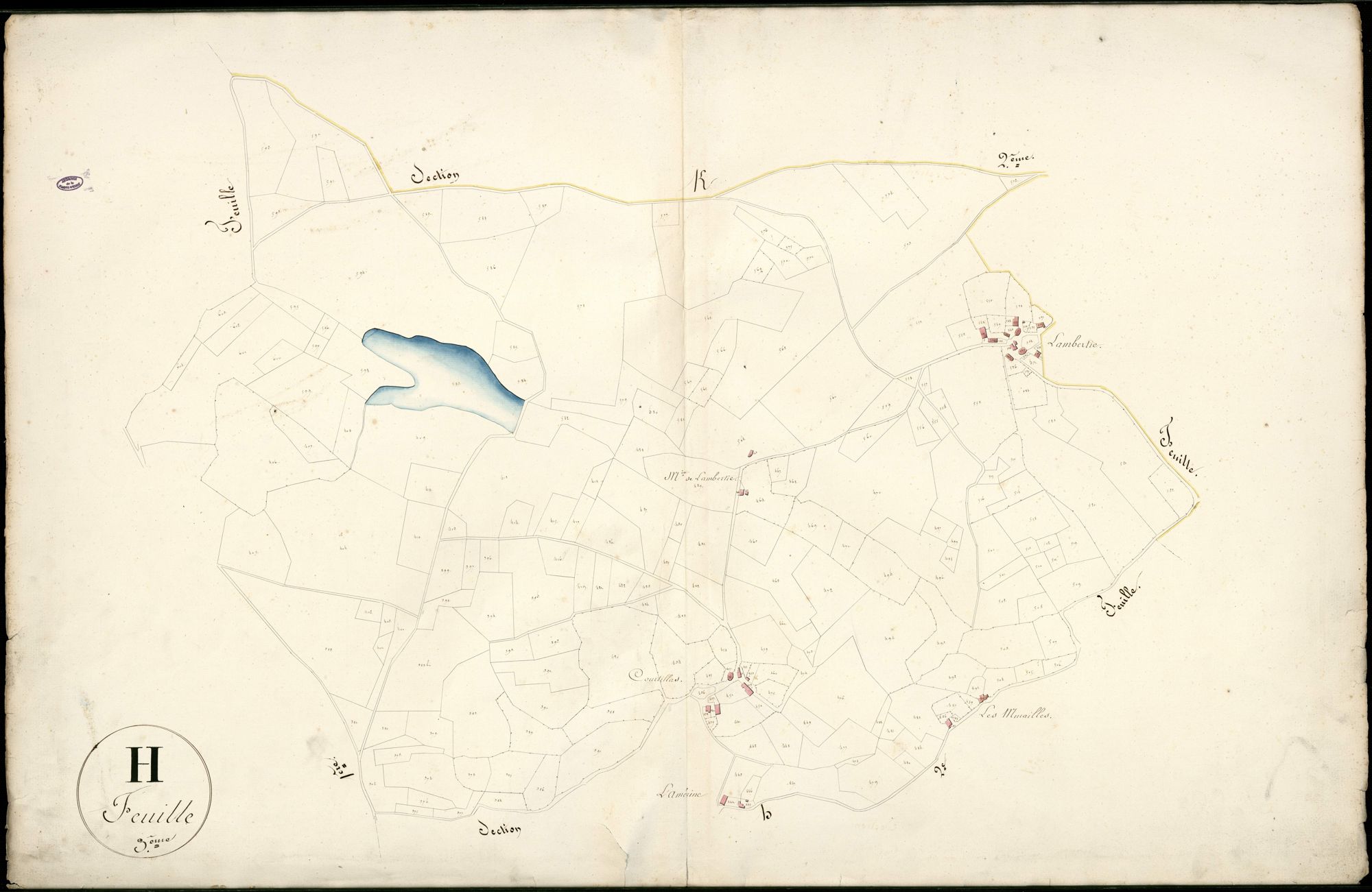 Coussac-Bonneval 3 P 59 / 2 1824-1827